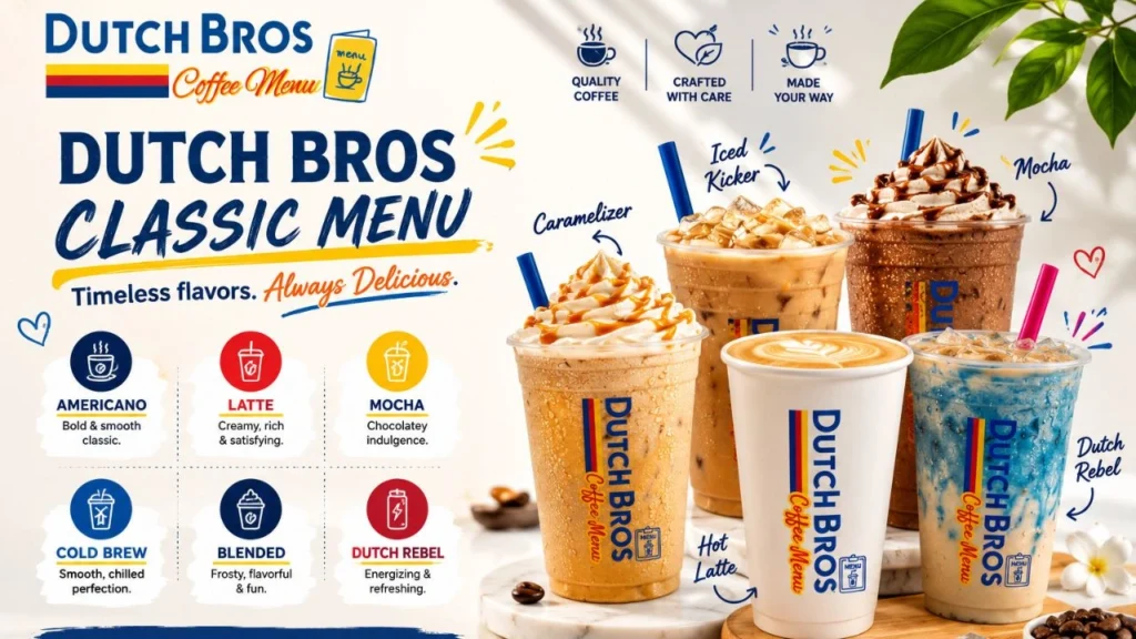 Dutch Bros Coffee Classic Menu with Prices 2026 2 Dutch Bros Coffee Classic Menu