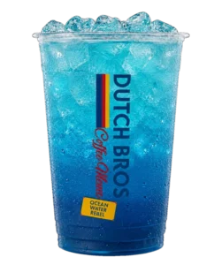 Drinks Under $3 3 Ocean Water Rebel at Dutch Bros