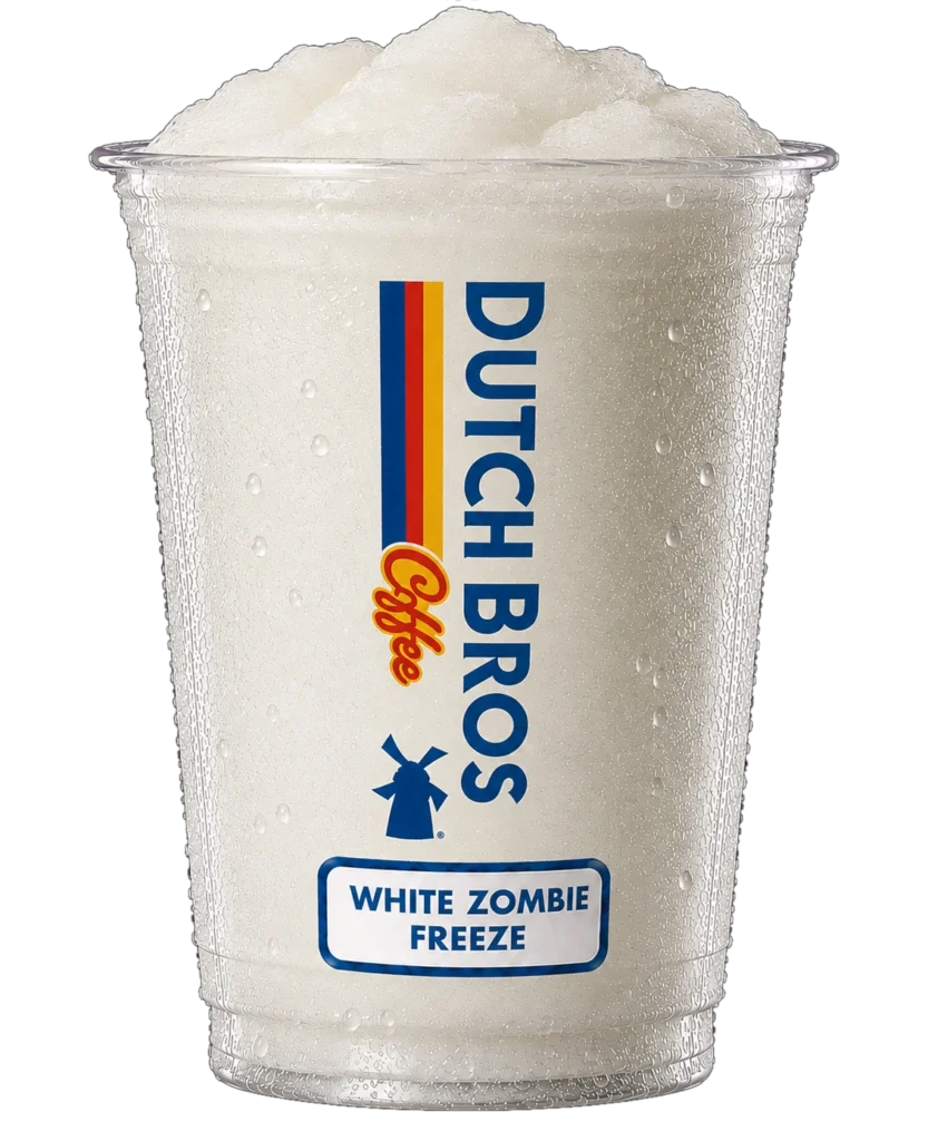 Dutch Bros Secret Menu 2026 – Secret Rebel Drinks and Prices 44 White Zombie Freeze
